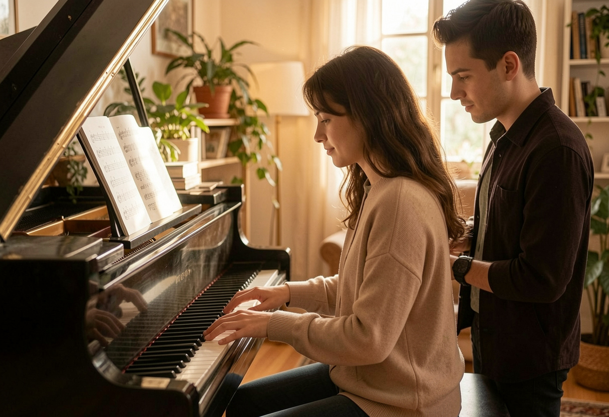 Prendre des cours de piano à domicile